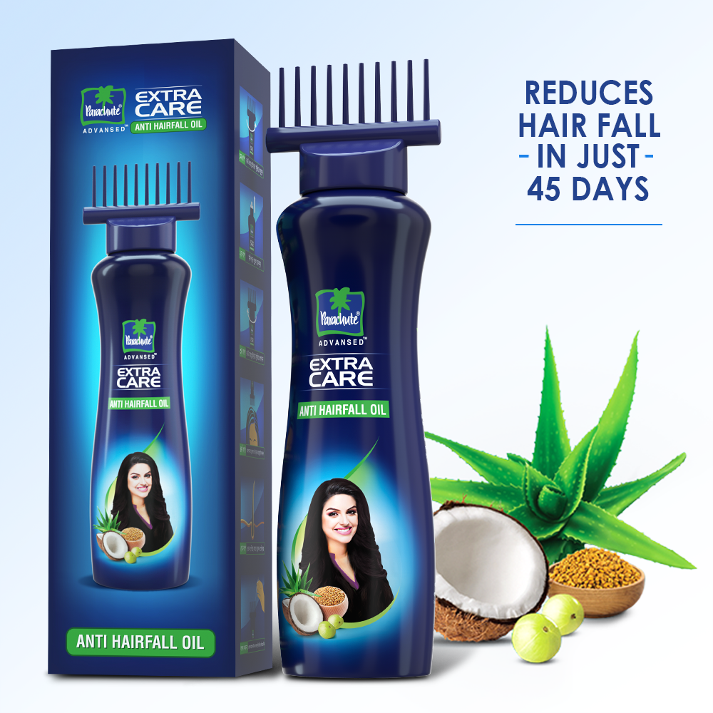 Parachute Hair Oil Extra Care Anti Hairfall Oil 275ml-Skincare
